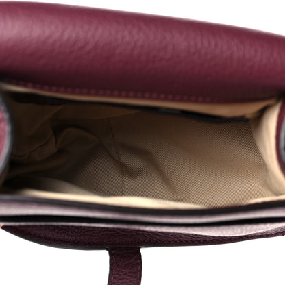 Chloe Calfskin Mini Marcie Round Crossbody Bag Intense Violine 4 of 9