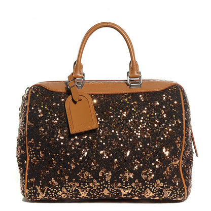 Louis Vuitton Sequin Monogram Sunshine Express Speedy Gold 1 of 7