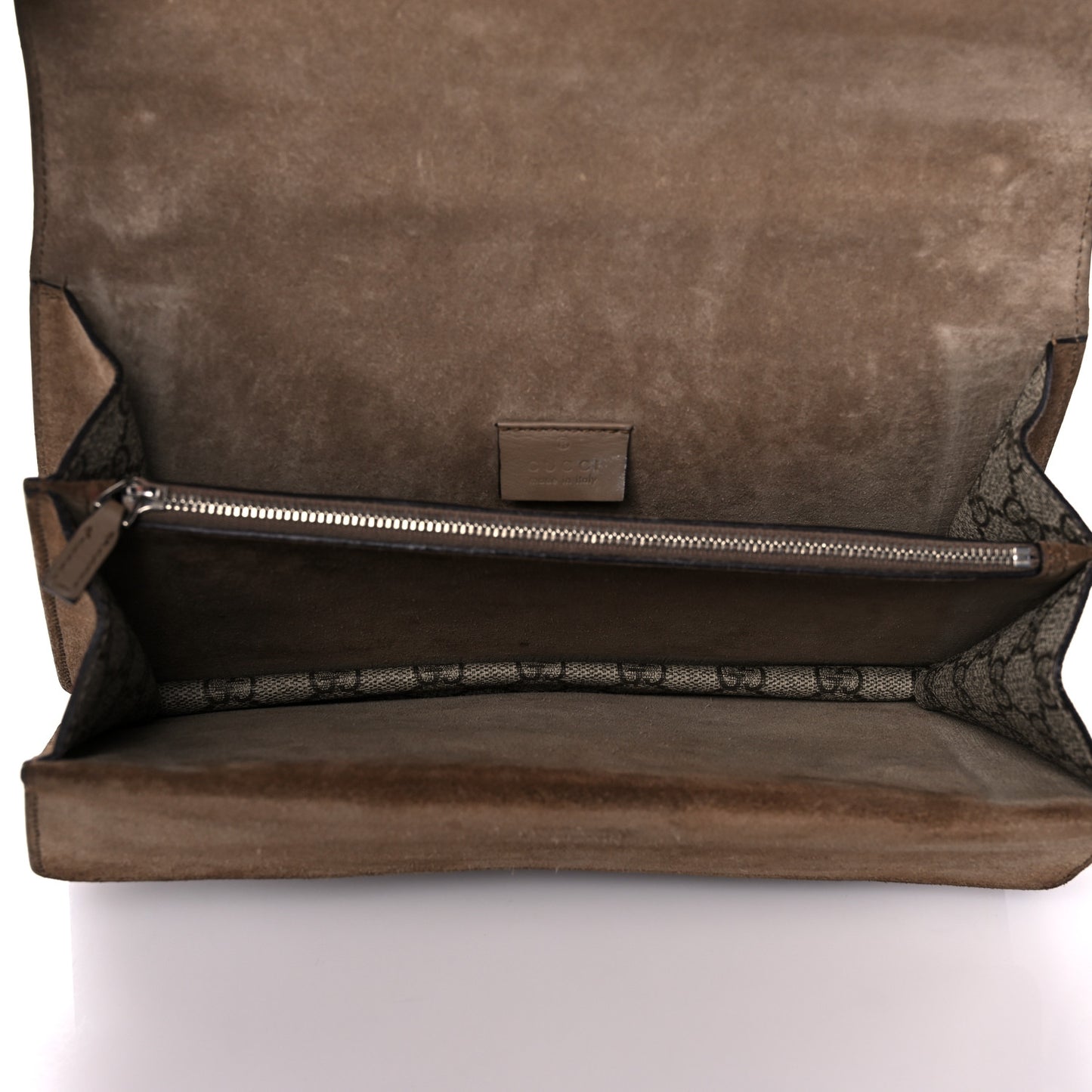 GG Supreme Monogram Small Dionysus Shoulder Bag Taupe