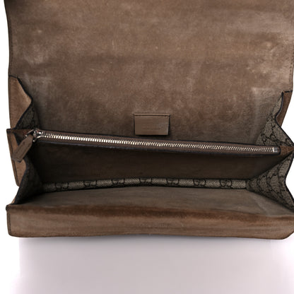 Gucci GG Supreme Monogram Small Dionysus Shoulder Bag Taupe 5 of 14