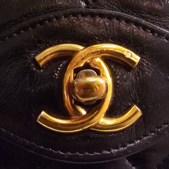 Chanel Vintage Jumbo Classic Double Flap 7 of 12