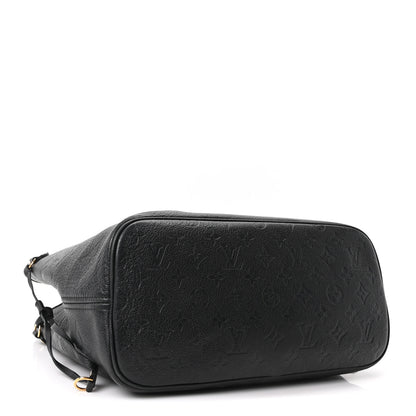 Louis Vuitton Empreinte Monogram Giant Neverfull MM Black 4 of 9