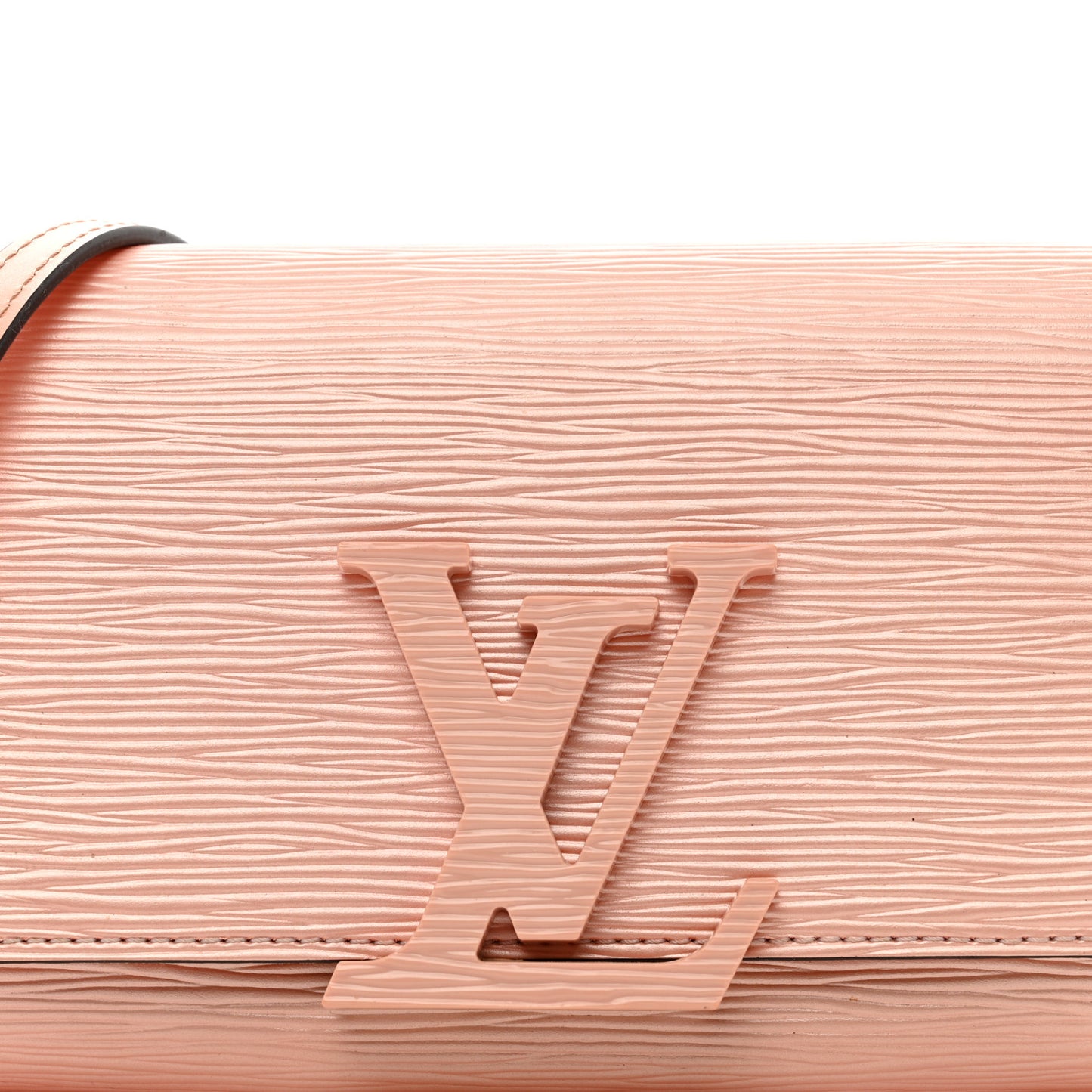 Epi Louise Strap PM Rose Nacre