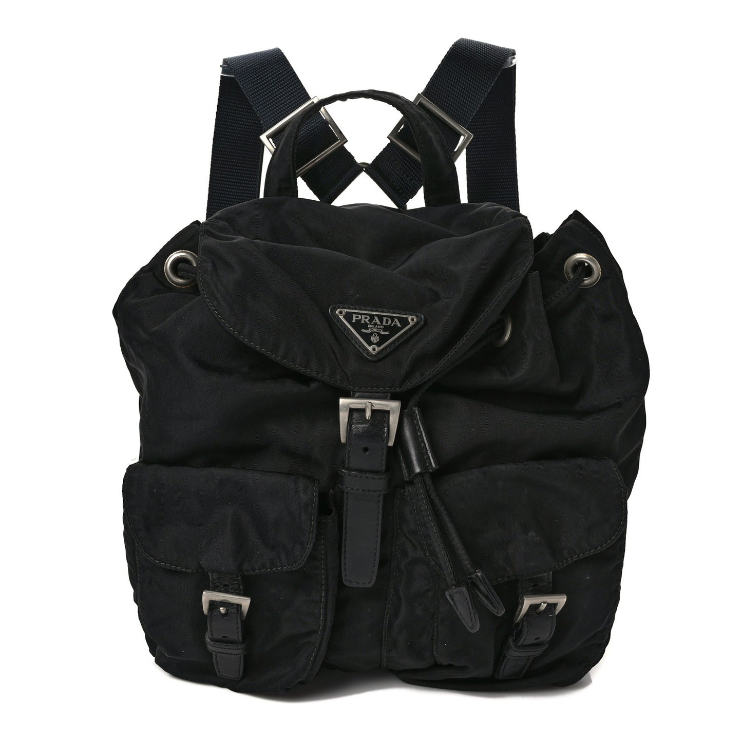 Tessuto Nylon Vela Backpack Black