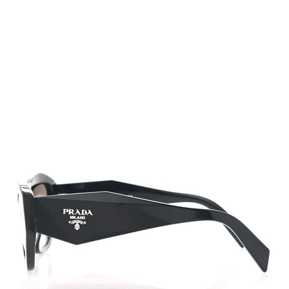 Prada Acetate Symbole Sunglasses SPR 07Y Black 3 of 8