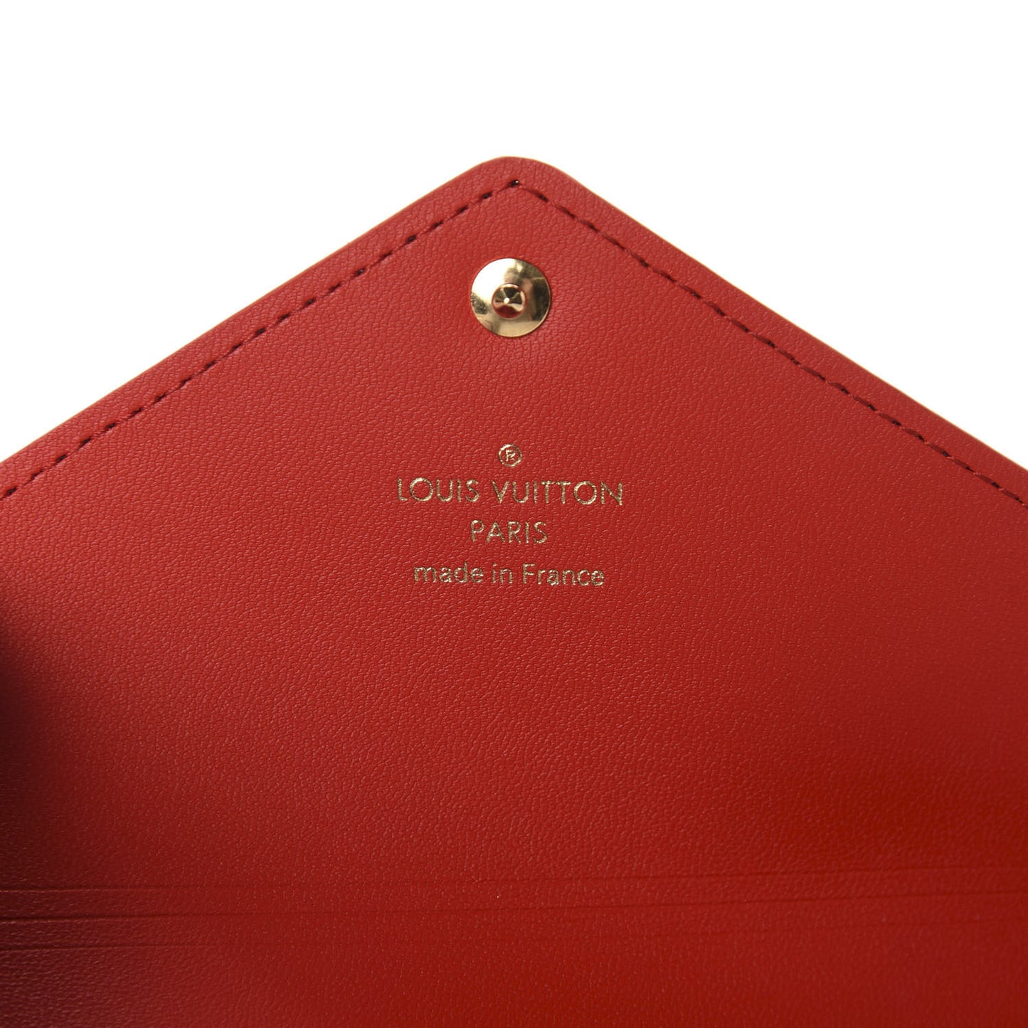Monogram Medium Kirigami Pochette Insert Coquelicot