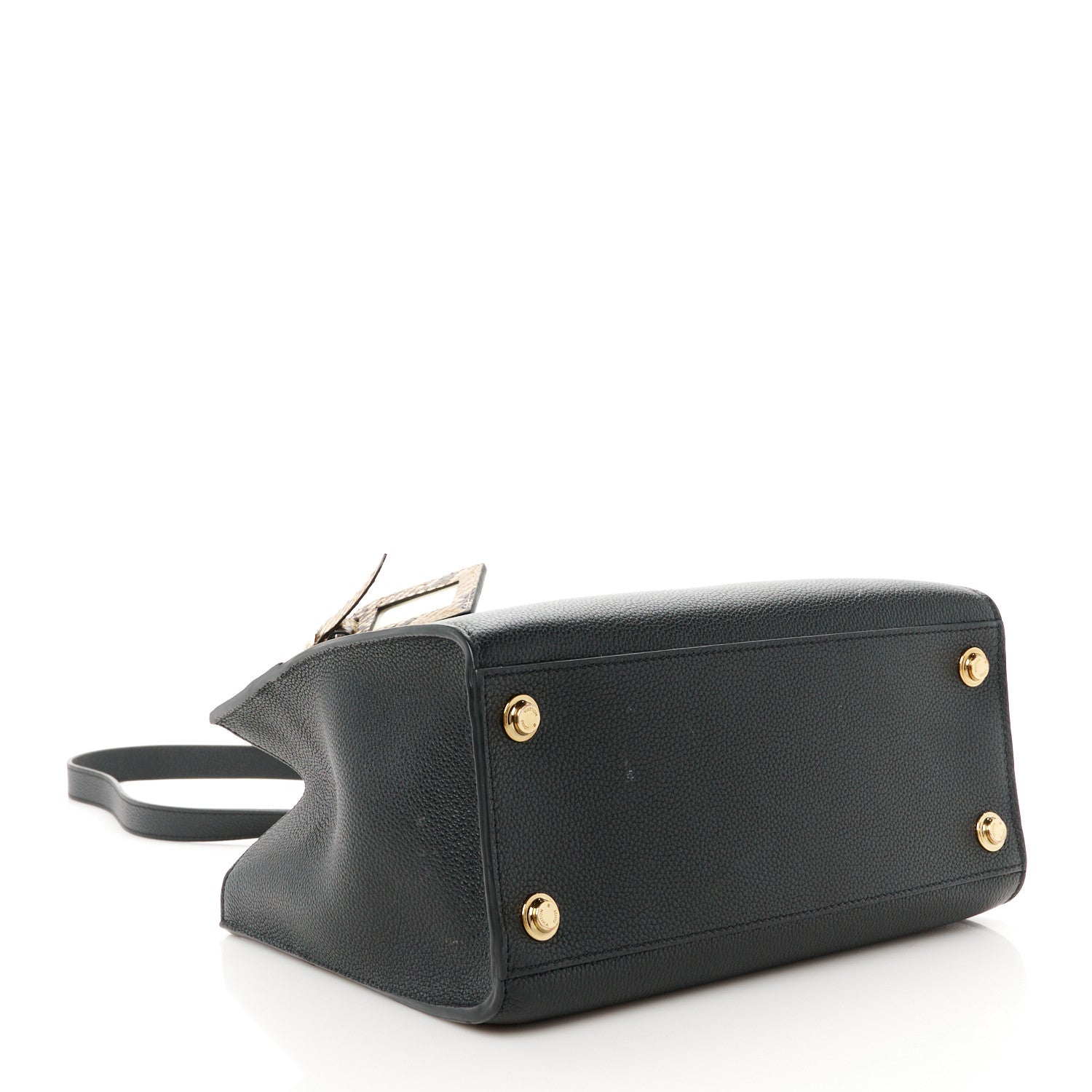 Louis Vuitton Taurillon Snakeskin City Steamer PM Black 4 of 13