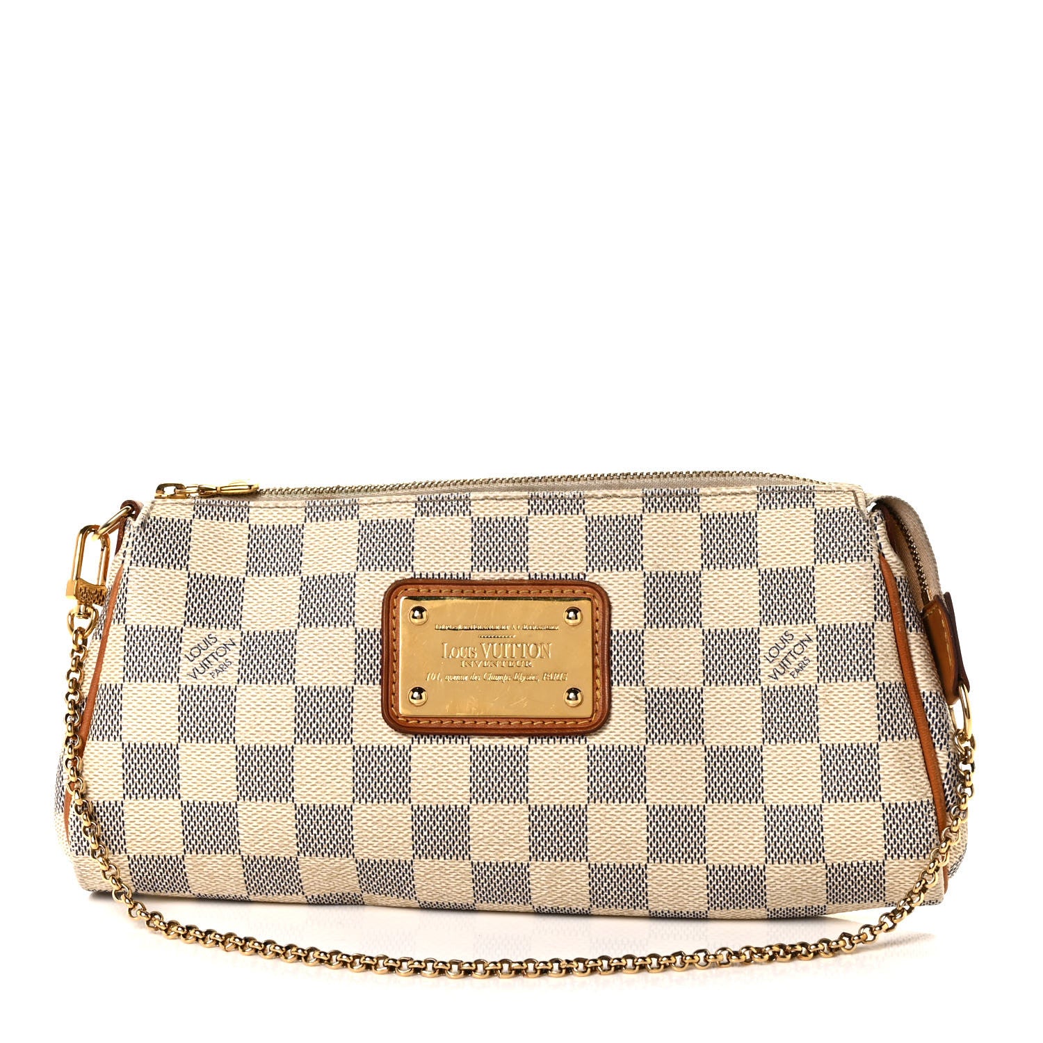 Louis Vuitton Damier Azur Eva Clutch 1 of 8
