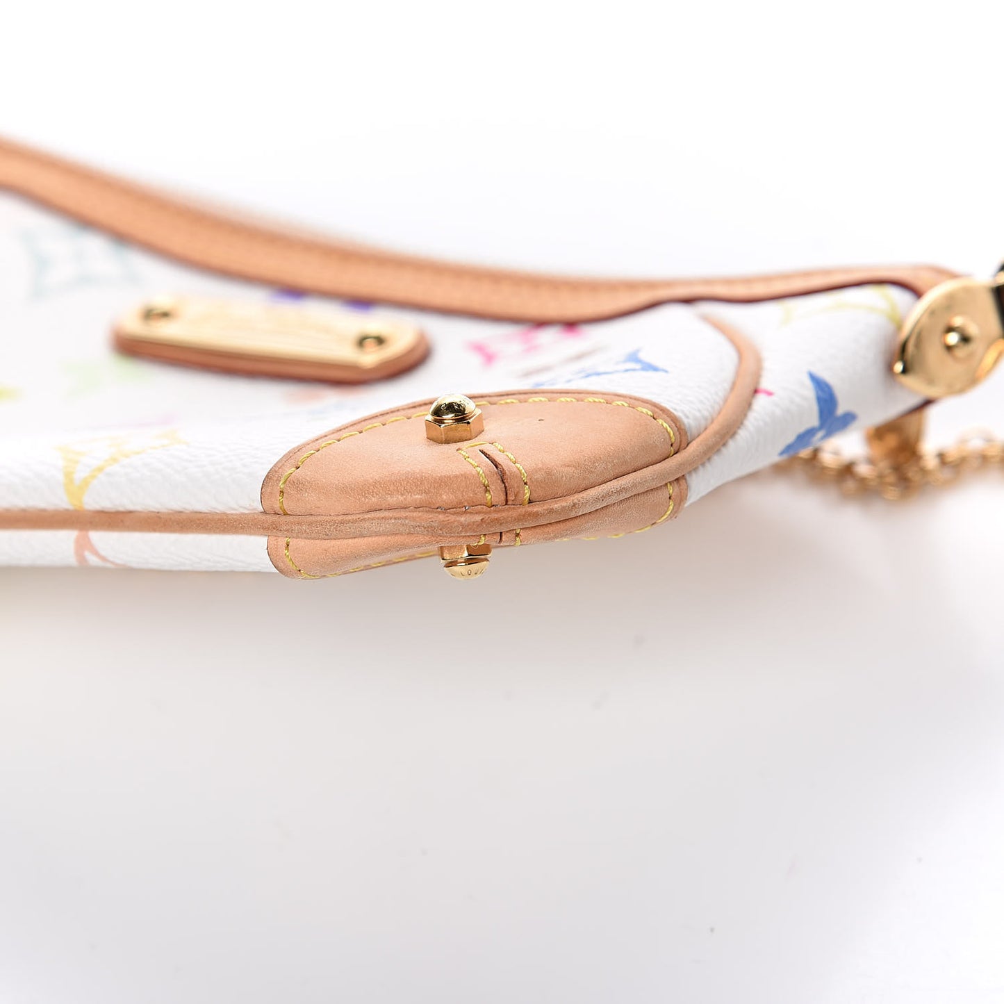 Monogram Multicolor Pochette Milla MM White