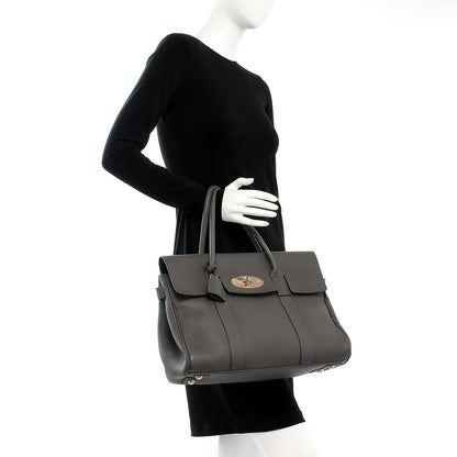 Mulberry Classic Grain Bayswater Mole Grey 2 of 13