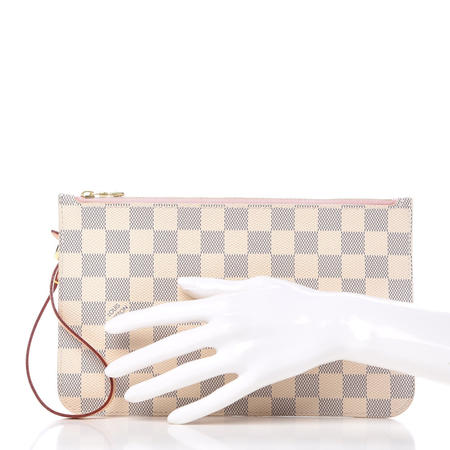 Damier Azur Neverfull MM GM Pochette Rose Ballerine
