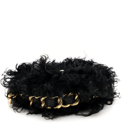 Chanel Fantasy Fur CC Mini Flap Bag Black 4 of 10