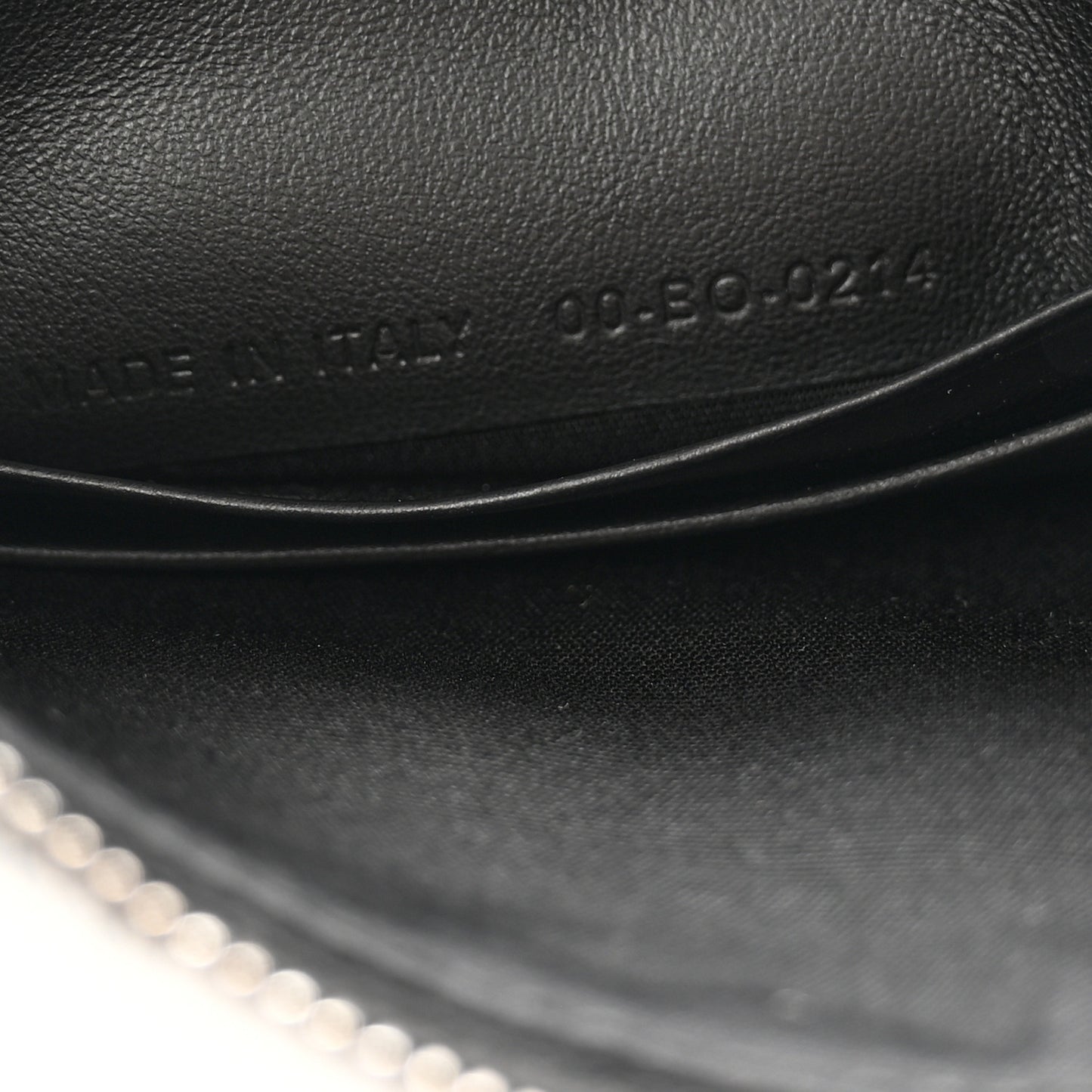 Oblique Jacquard A5 Flat Pouch Wristlet Black
