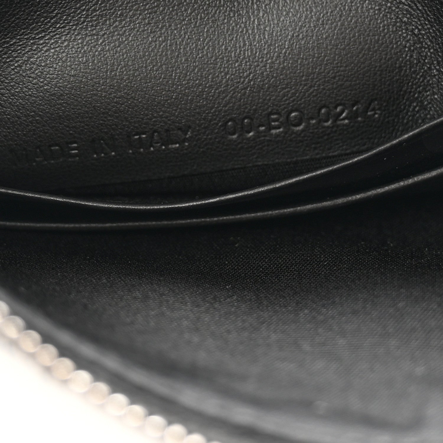 Christian Dior Oblique Jacquard A5 Flat Pouch Wristlet Black 7 of 9