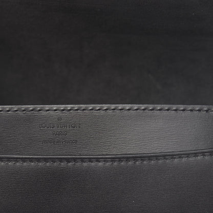 Louis Vuitton Calfskin Chain Louise GM Black 6 of 11