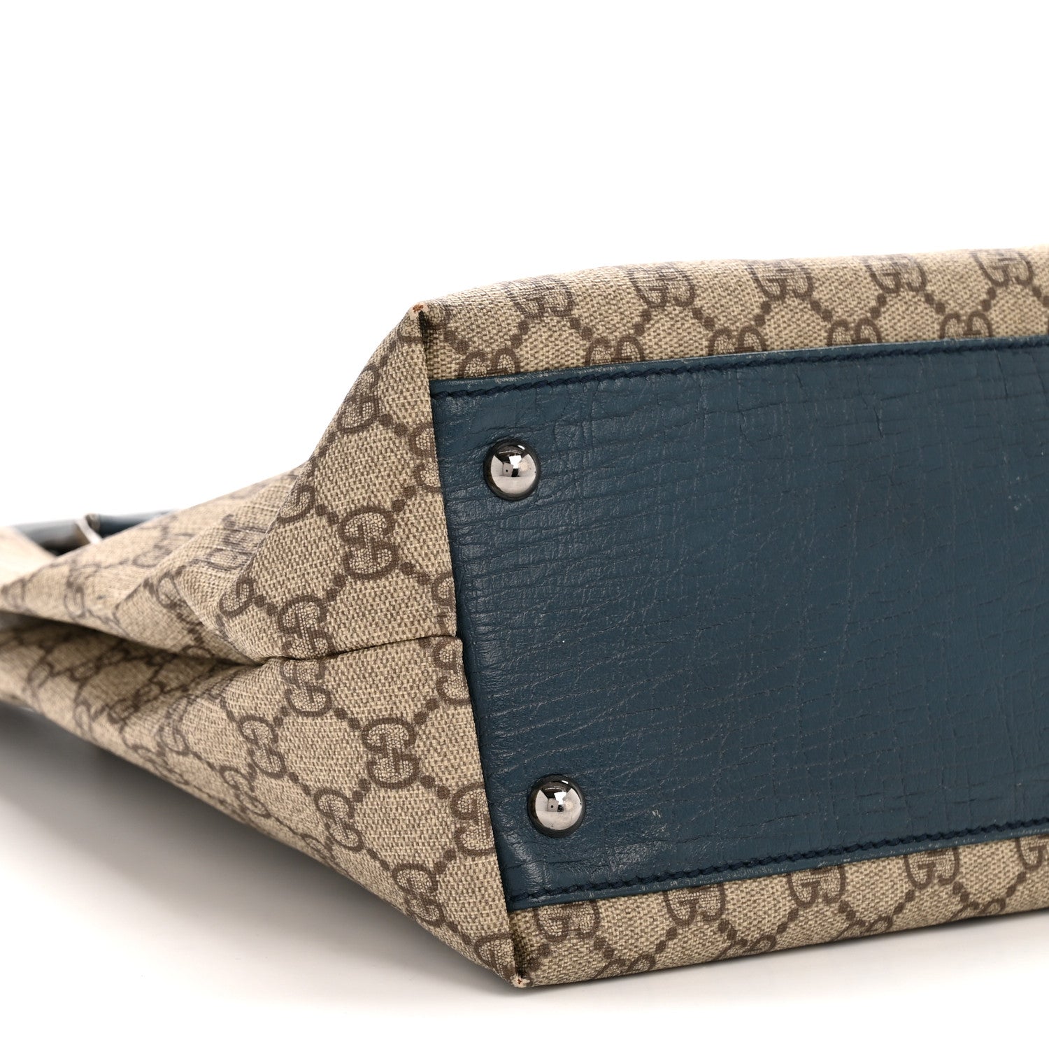 Gucci GG Plus Monogram Small Vertical Tote Blue 9 of 14