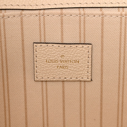 Louis Vuitton Empreinte Pochette Metis Creme 6 of 9