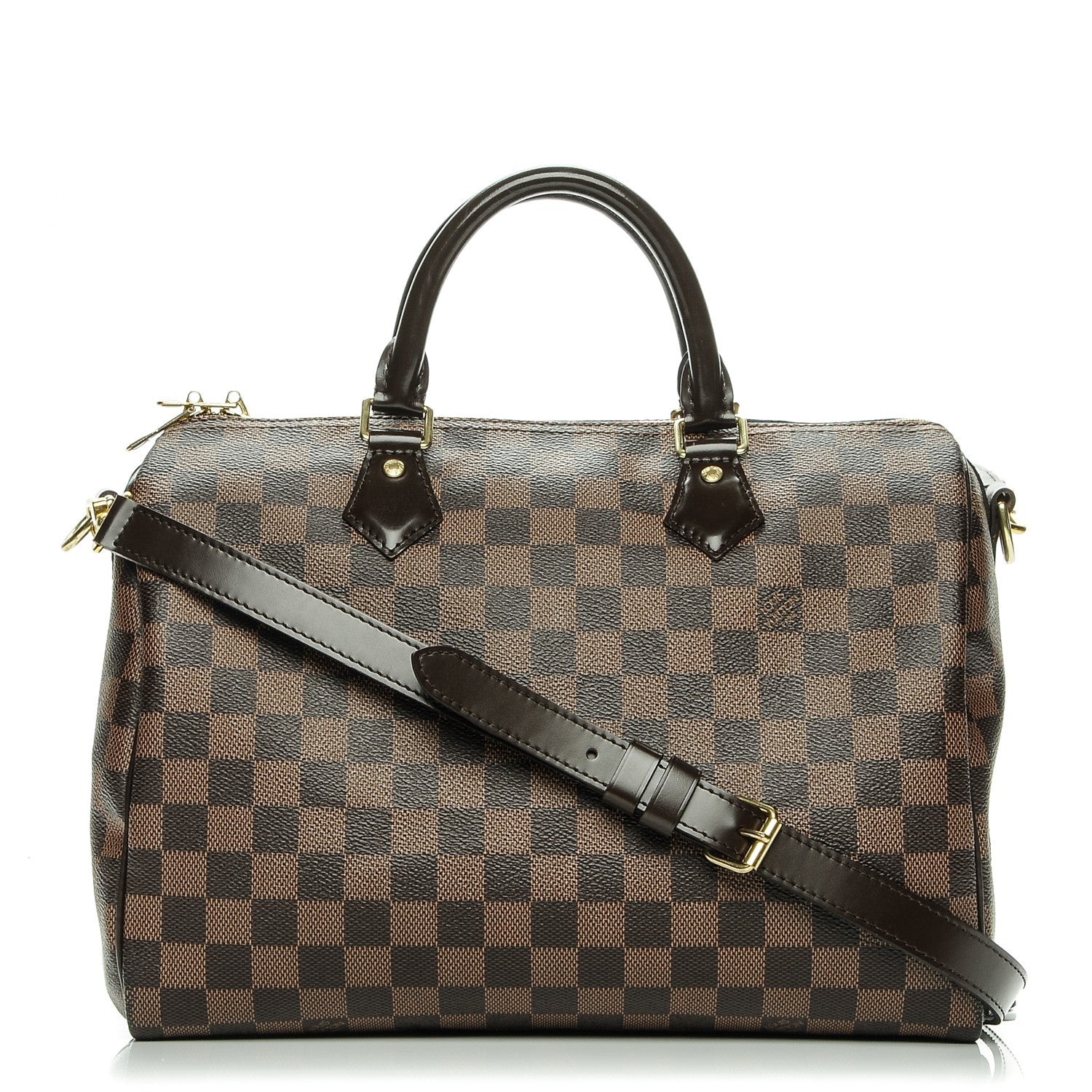 Louis Vuitton Damier Ebene Speedy Bandouliere 30 1 of 7