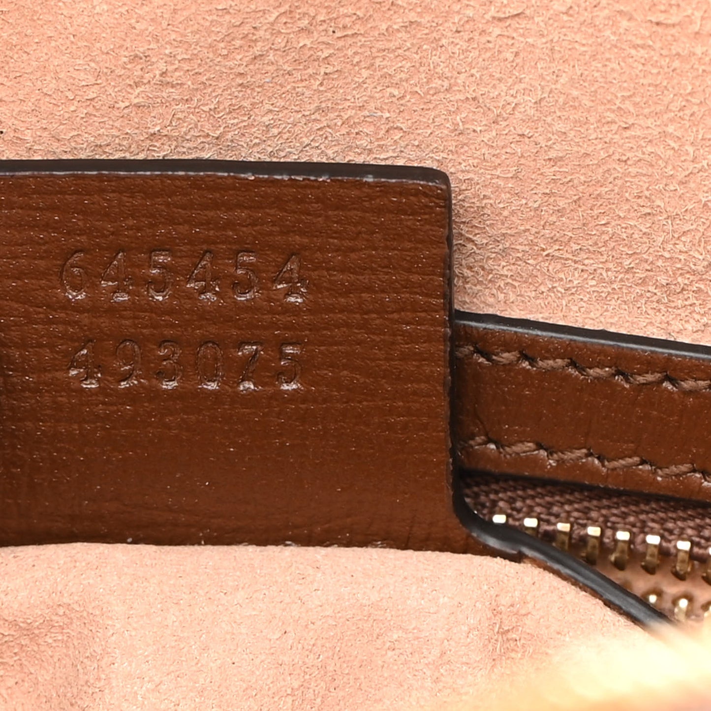 GG Supreme Monogram Small Horsebit 1955 Shoulder Bag Beige Brown Sugar
