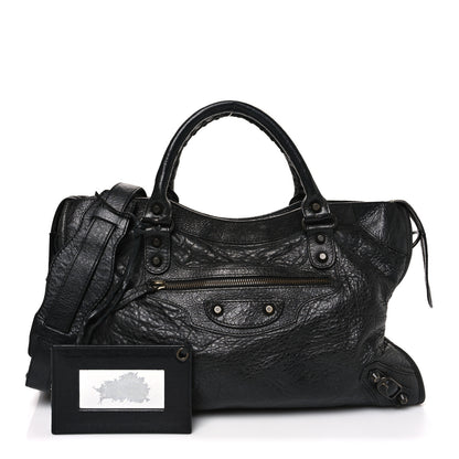 Balenciaga Agneau Classic Hardware City Black 3 of 13