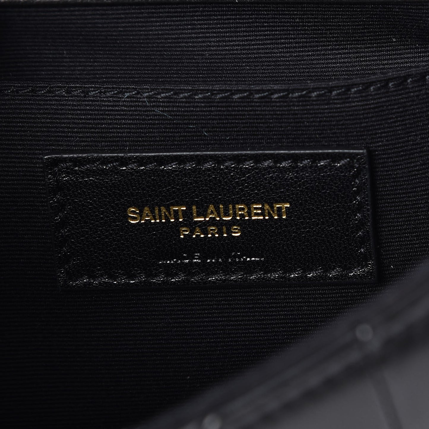 Lambskin Patchwork Monogram Small Jamie Black
