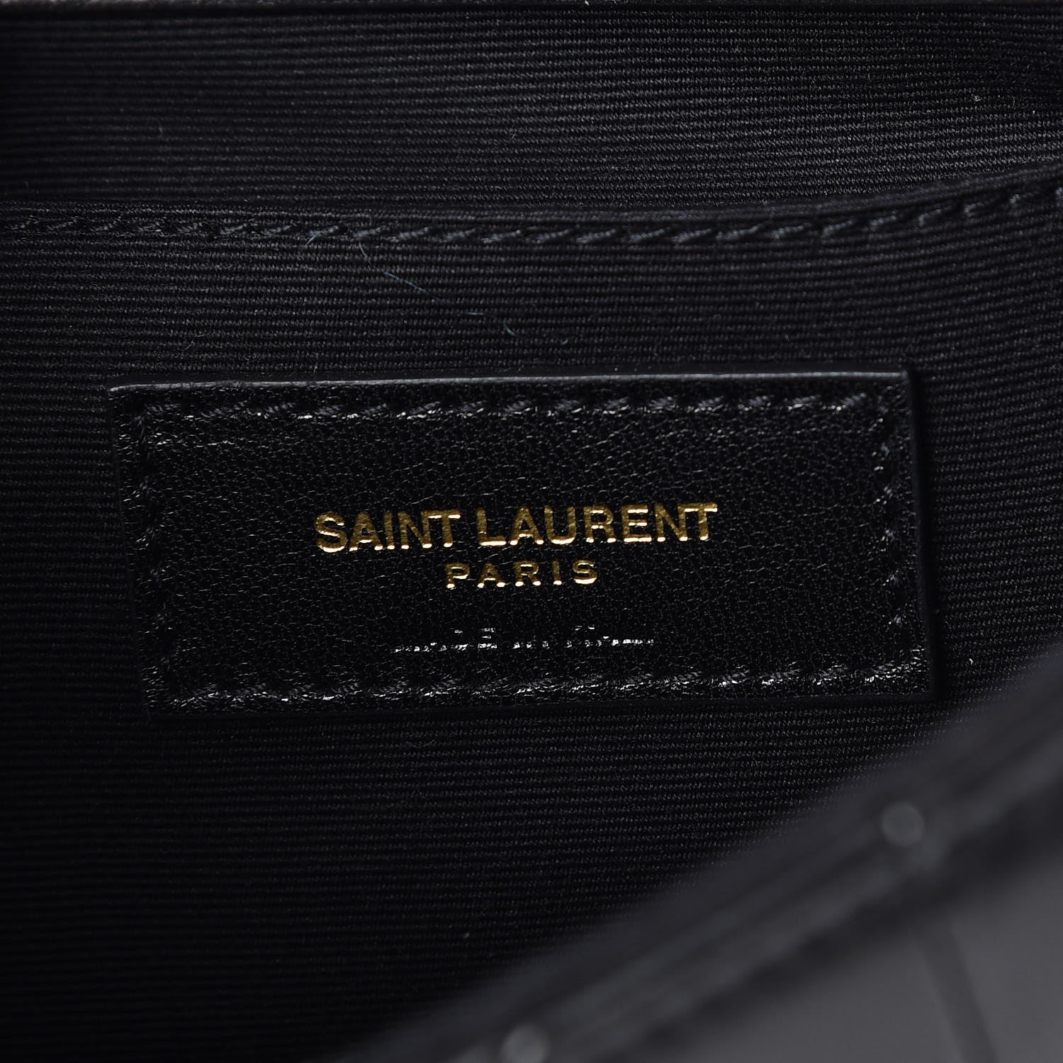 Saint Laurent Lambskin Patchwork Monogram Small Jamie Black 7 of 9