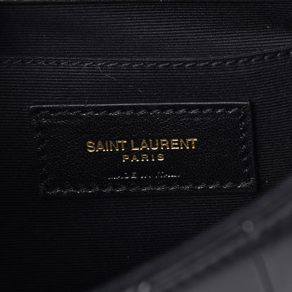 Saint Laurent Lambskin Patchwork Monogram Small Jamie Black 7 of 9