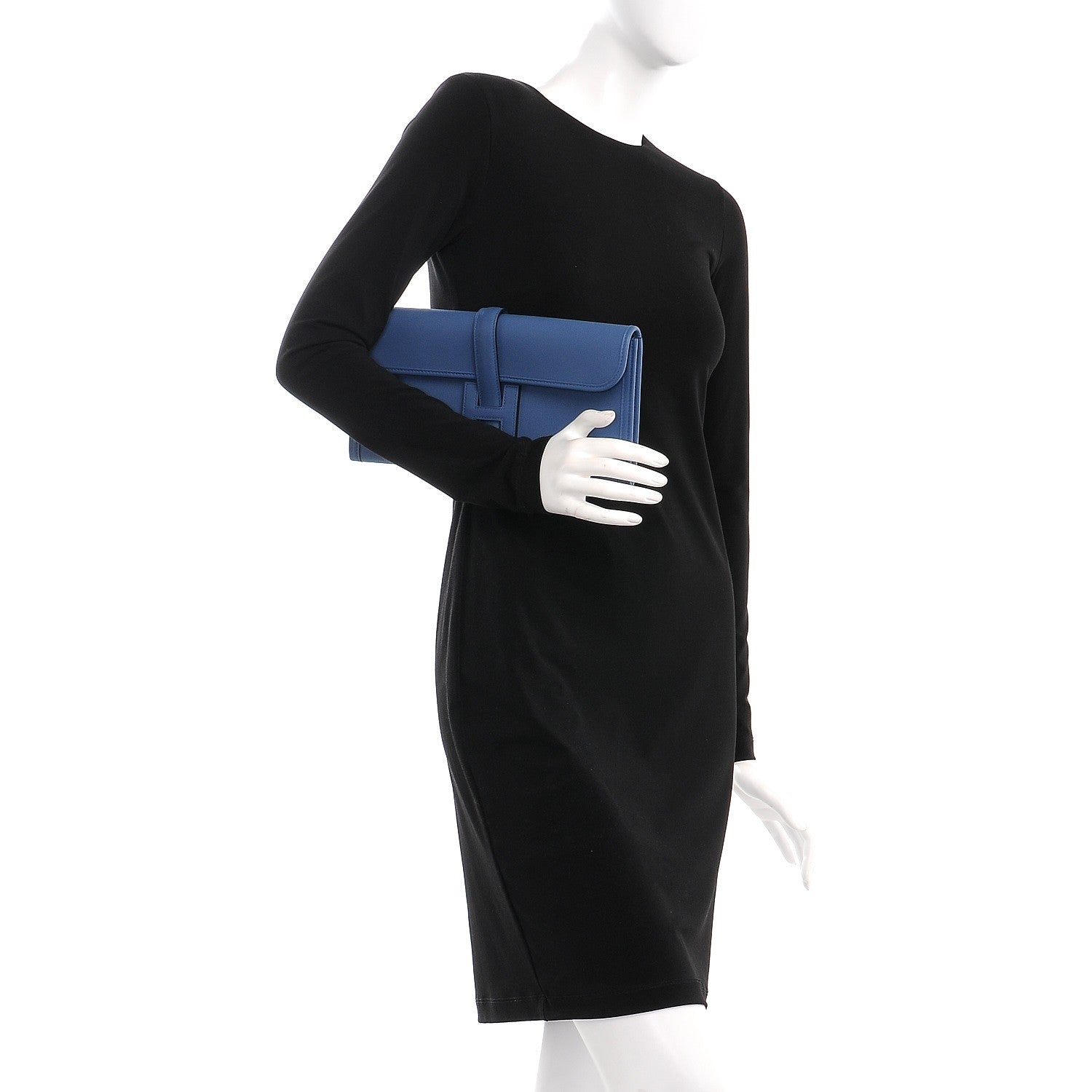 Hermes Swift Jige Elan 29 Clutch Bleu Agate 2 of 8