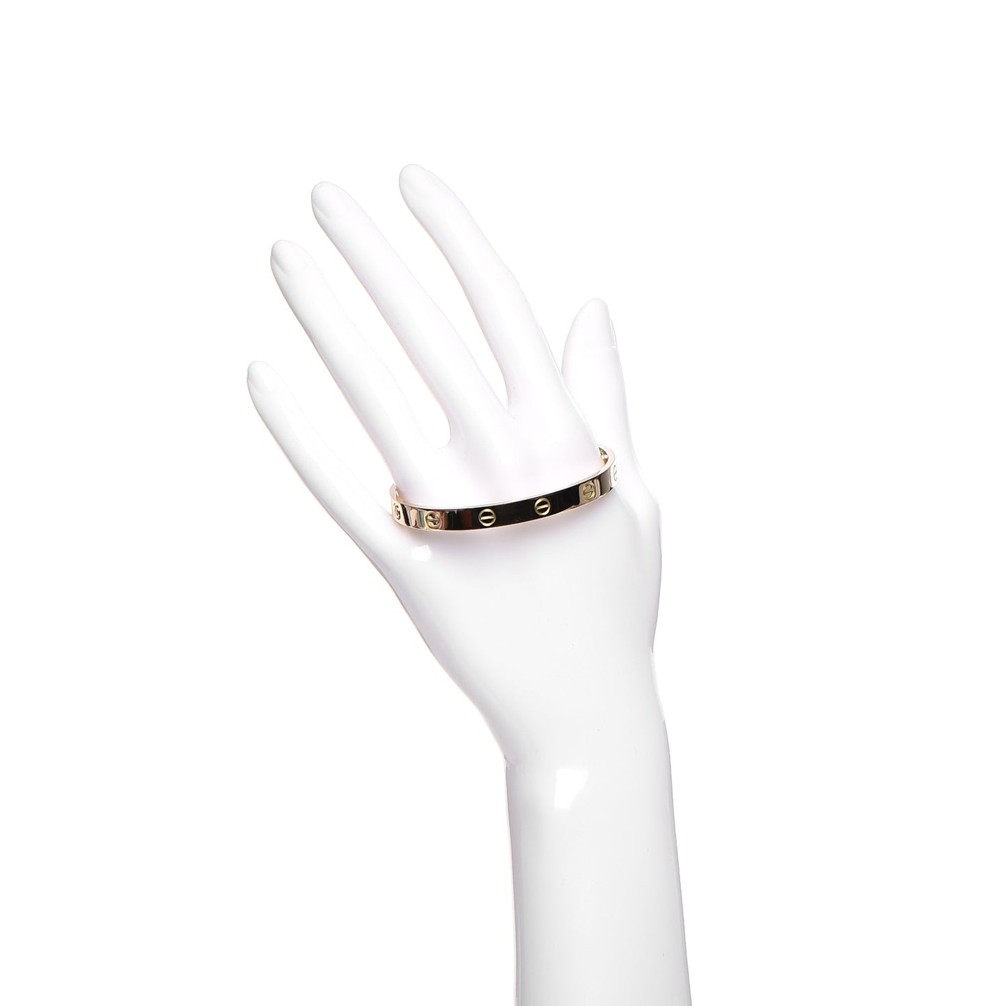 18K Yellow Gold LOVE Bracelet 17