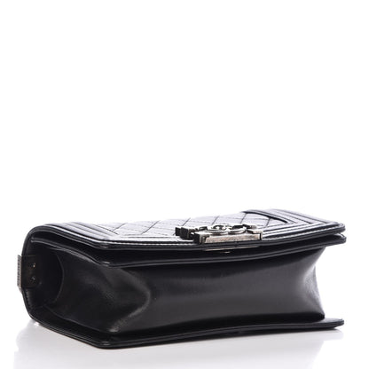 Chanel Lambskin Quilted Small Boy Flap Black 4 of 7