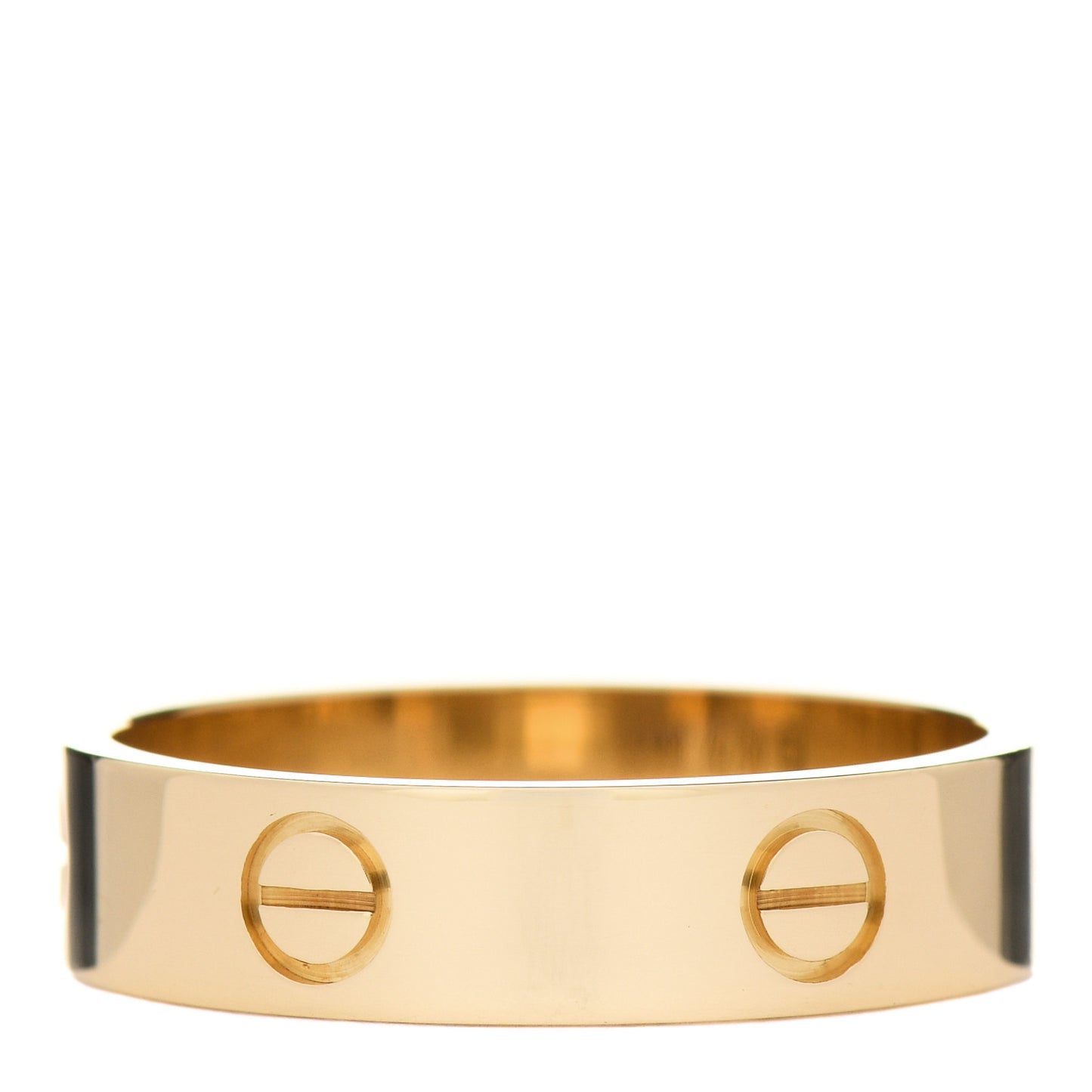 18K Yellow Gold 5.5mm LOVE Ring 64 10.75