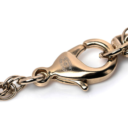 Chanel Pearl CC Round Pendant Necklace Gold 4 of 4