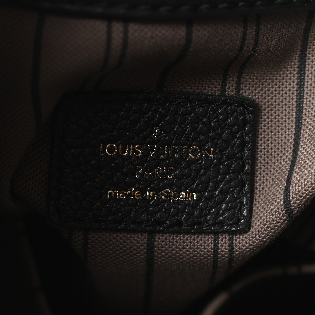 Louis Vuitton Empreinte Artsy MM Black 6 of 9