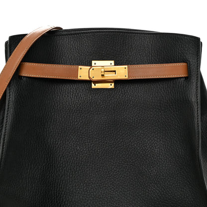 Hermes Ardennes Kelly Sport GM Black Gold 8 of 19
