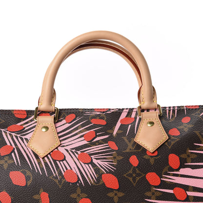 Louis Vuitton Monogram Jungle Dots Speedy 30 Sugar Pink Poppy 10 of 10