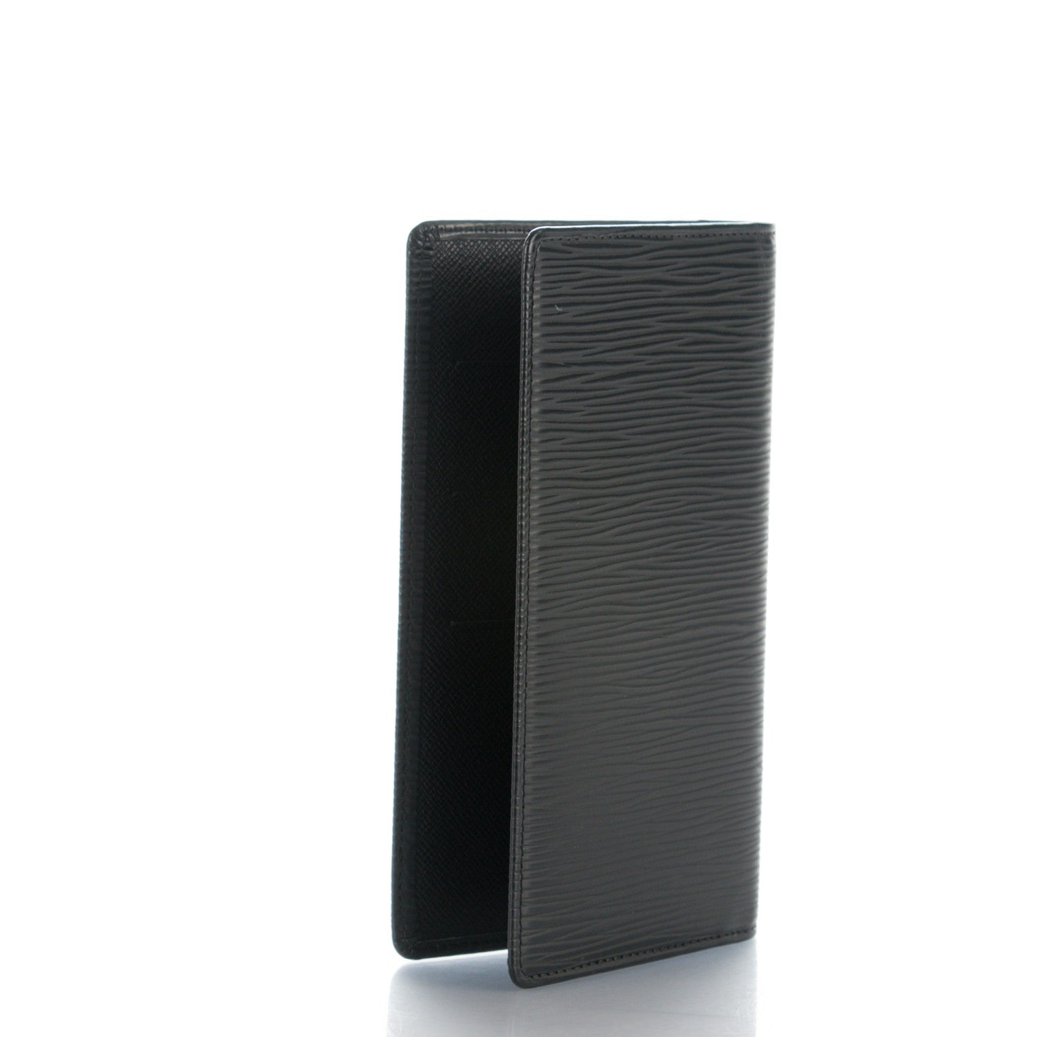 Louis Vuitton Epi Checkbook Cover Black 3 of 7