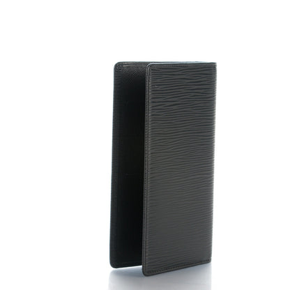 Louis Vuitton Epi Checkbook Cover Black 3 of 7