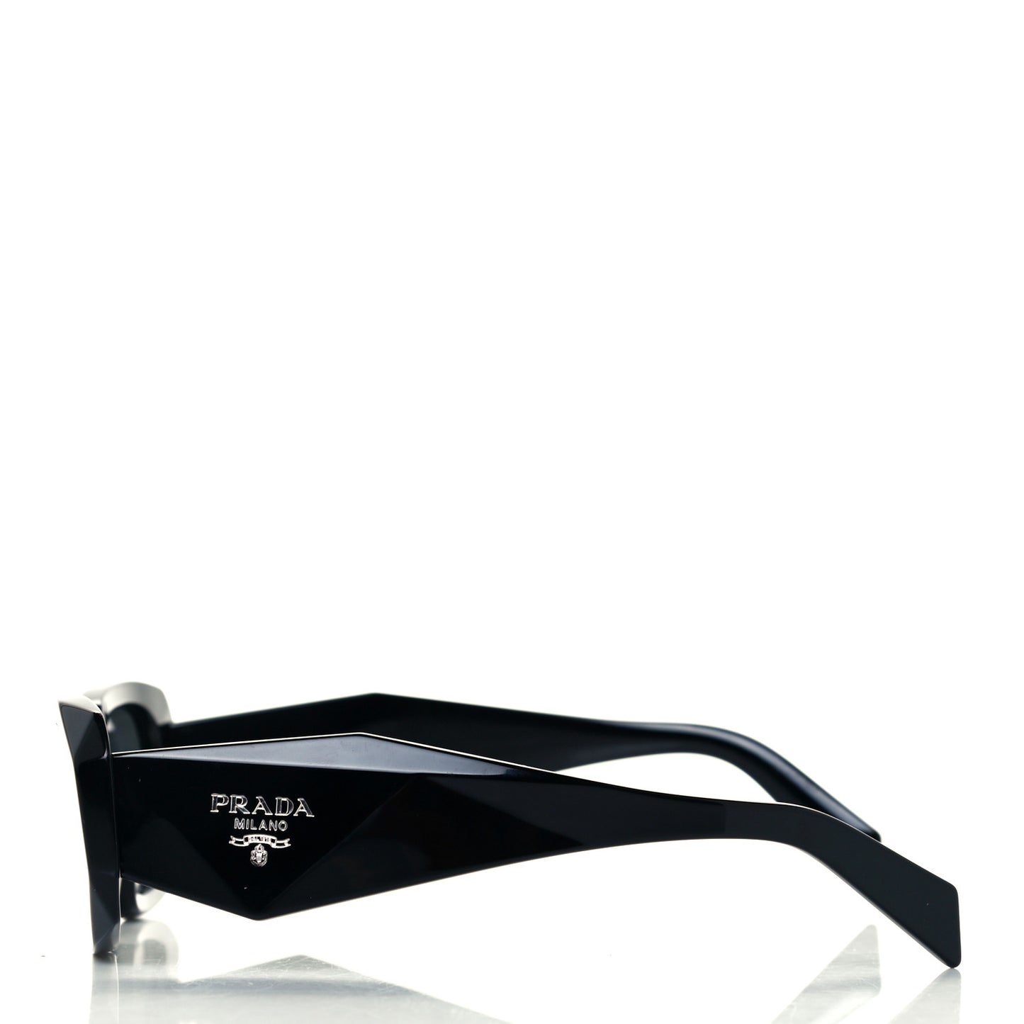 Acetate Symbole Sunglasses SPR 17W Black