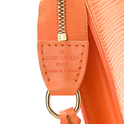 Louis Vuitton Epi Pochette Accessories 24 Mandarin 6 of 16