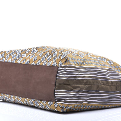 Burberry Nylon Printed Tote Brown 8 of 8