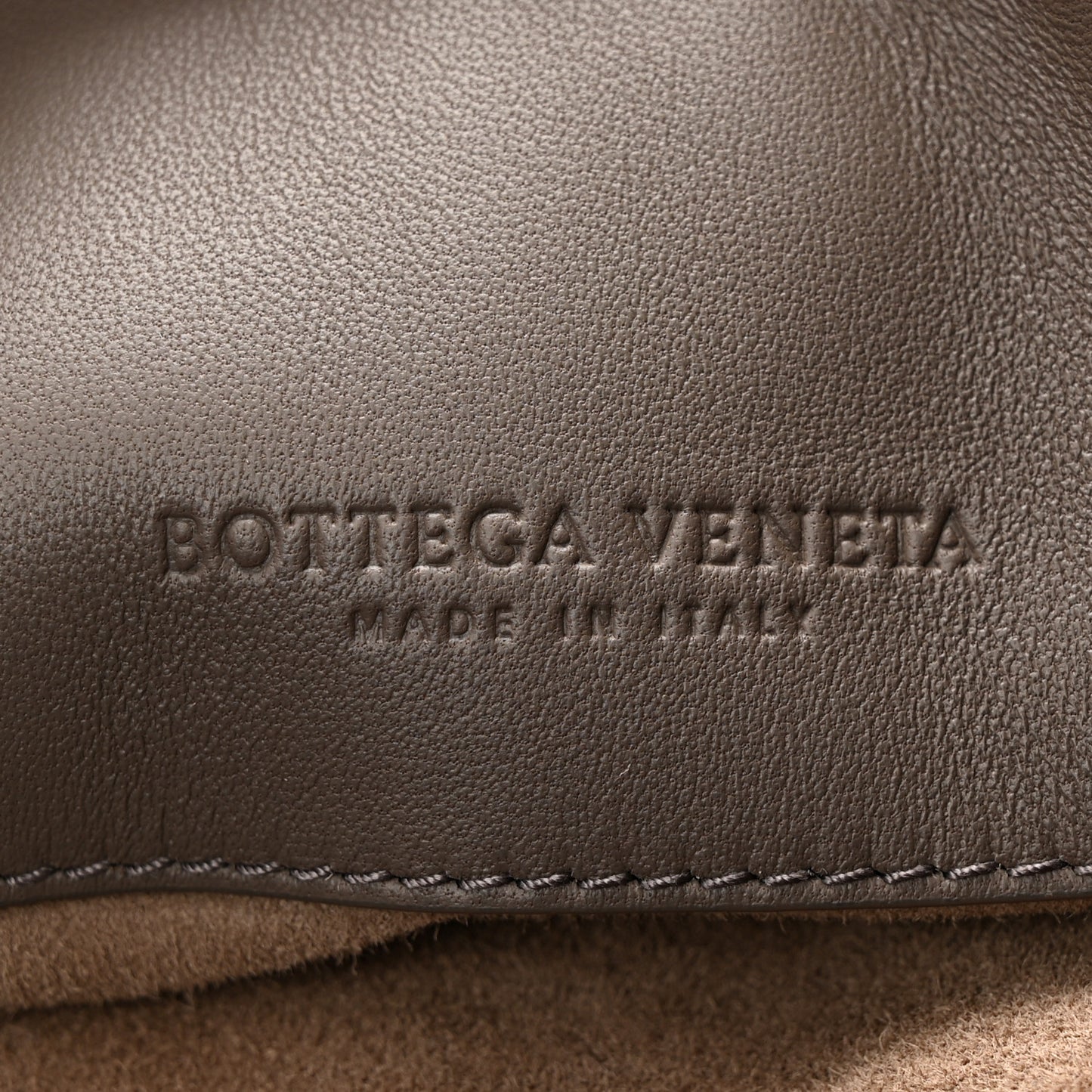 Nappa Intrecciato Fringe Large Brio Loop Hobo Brown