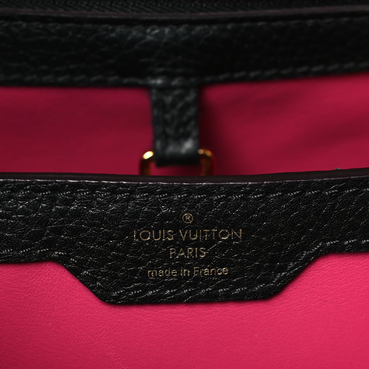 Taurillon Capucines PM Black