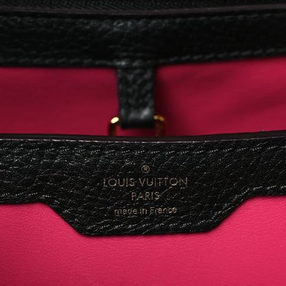 Louis Vuitton Taurillon Capucines PM Black 6 of 8