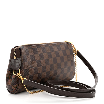 Louis Vuitton Damier Ebene Eva Clutch 3 of 11