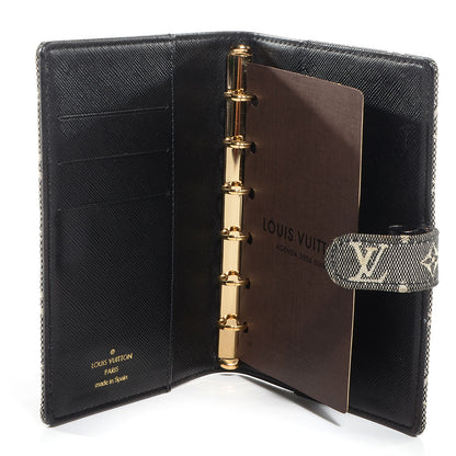 Louis Vuitton Mini Monogram Small Ring Agenda Cover Black 6 of 8