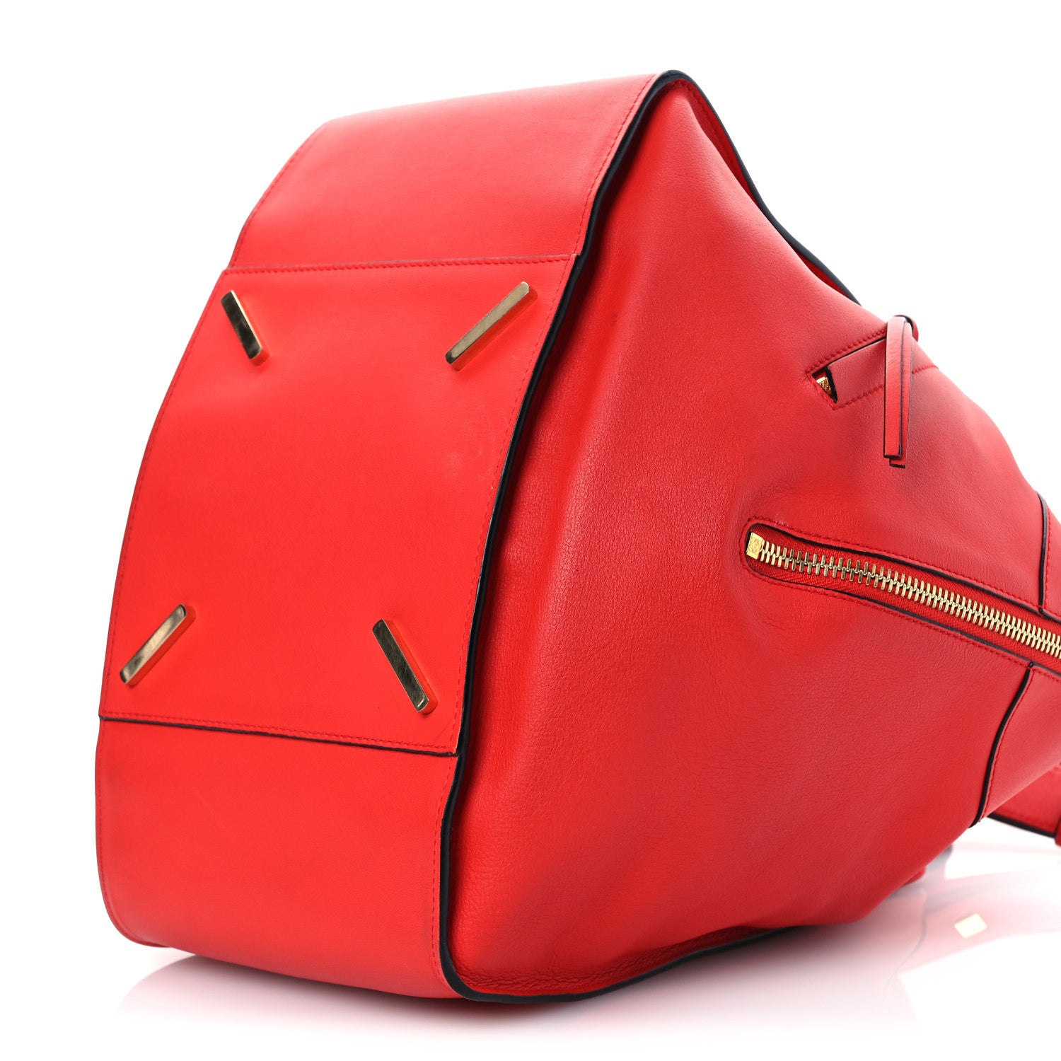 Loewe Calfskin Medium Hammock Shoulder Bag Scarlet Red 10 of 17