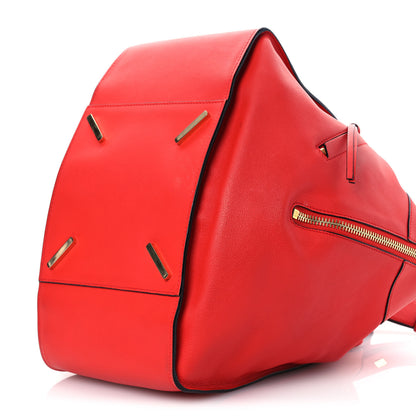 Loewe Calfskin Medium Hammock Shoulder Bag Scarlet Red 10 of 17