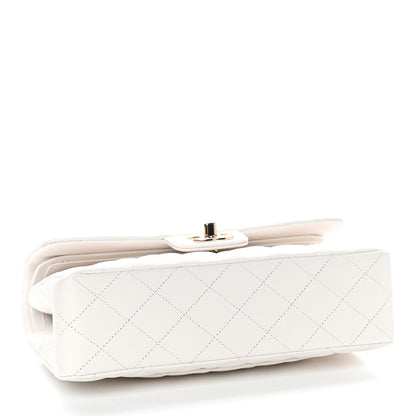 Chanel Caviar Quilted Small Double Flap White 4 of 9