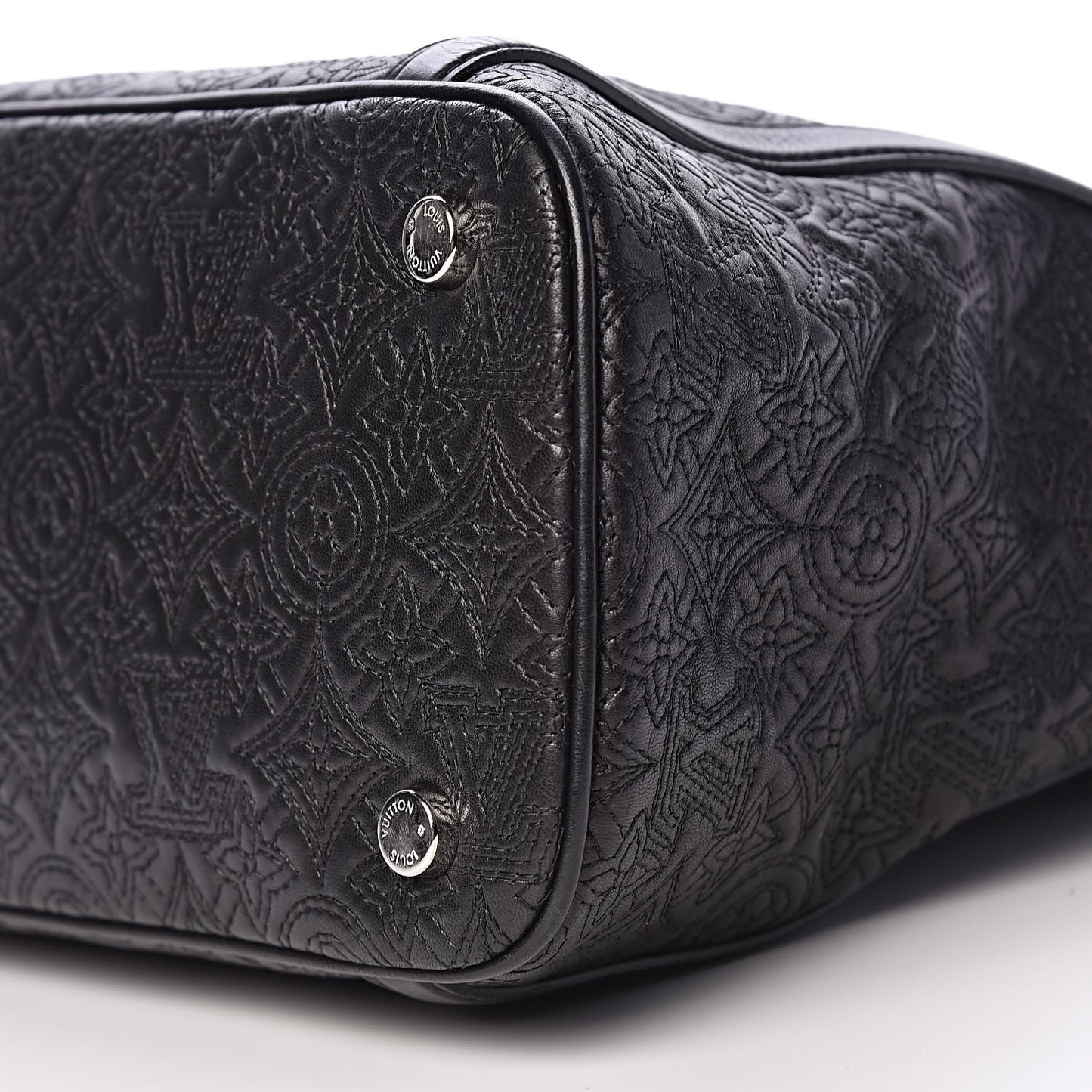 Monogram Lambskin Antheia Ixia PM Black