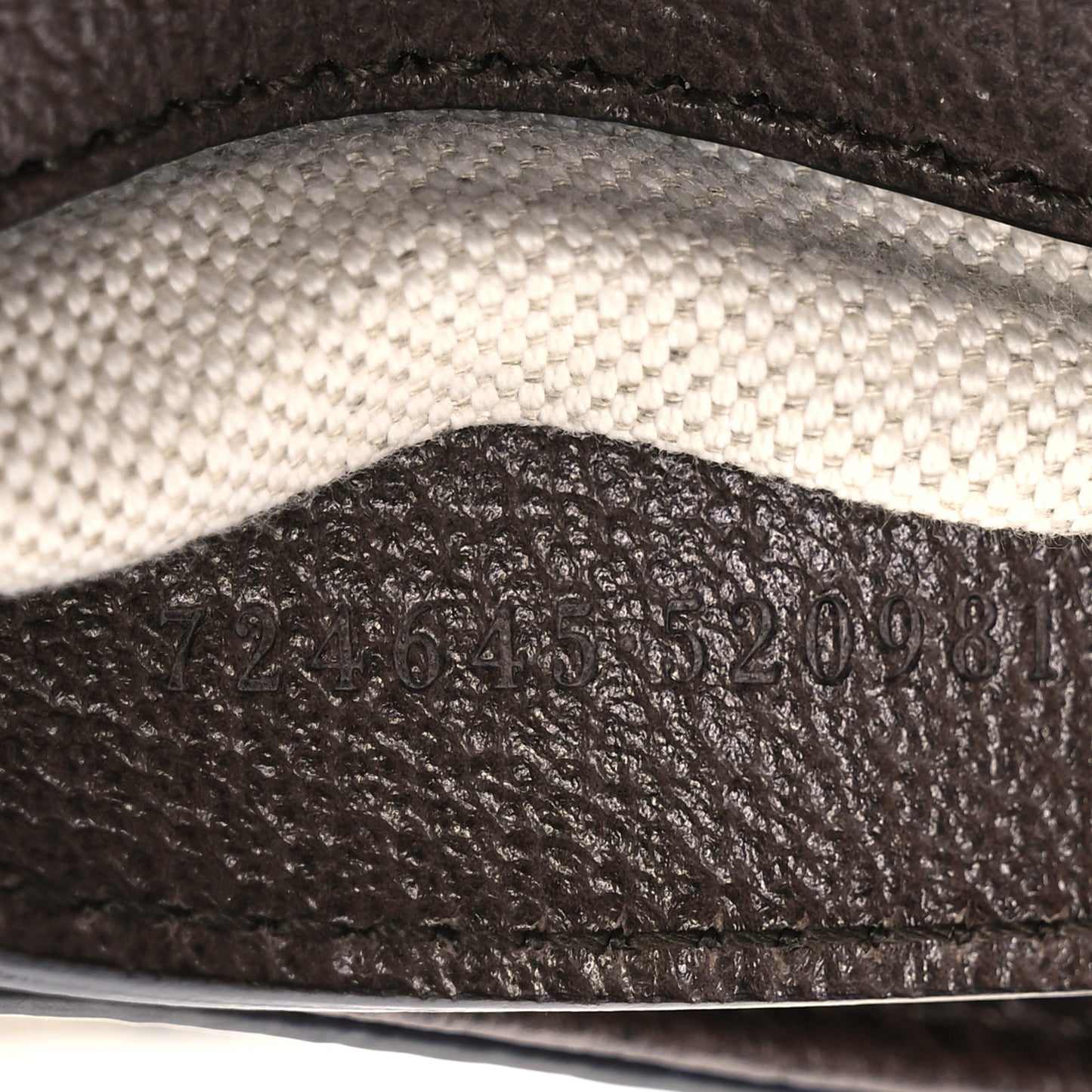 GG Supreme Monogram Textured Dollar Calfskin Mini Blondie Chain Shoulder Flap Bag Beige Ebony New Acero